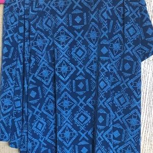 Lularoe blue azure skirt